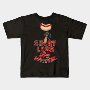 Short Legs Big Attitude Kids T-Shirt